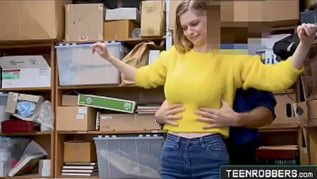Found a Russian shoplifter and had oral sex with her
